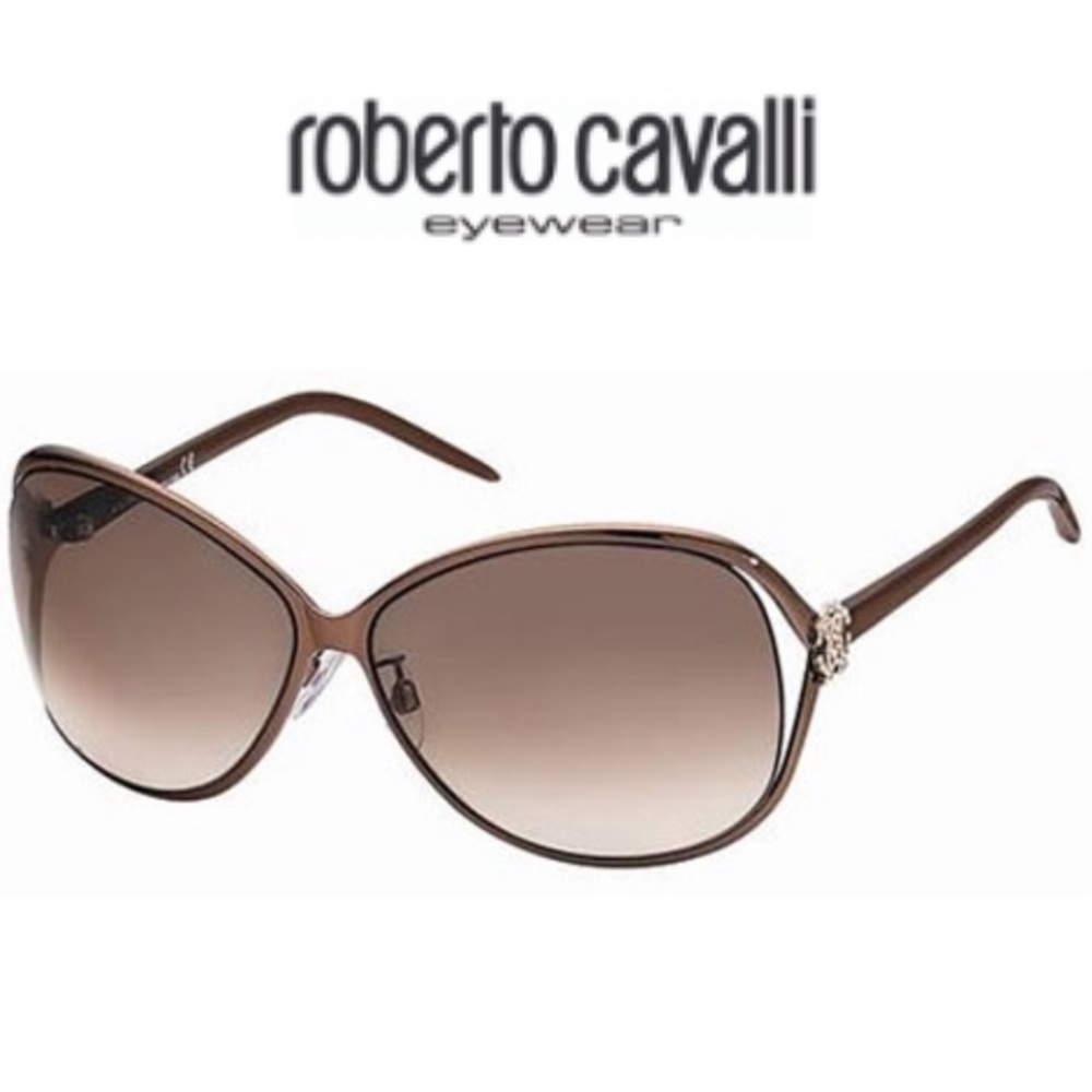 Roberto cavalli sunglasses with case variscite
